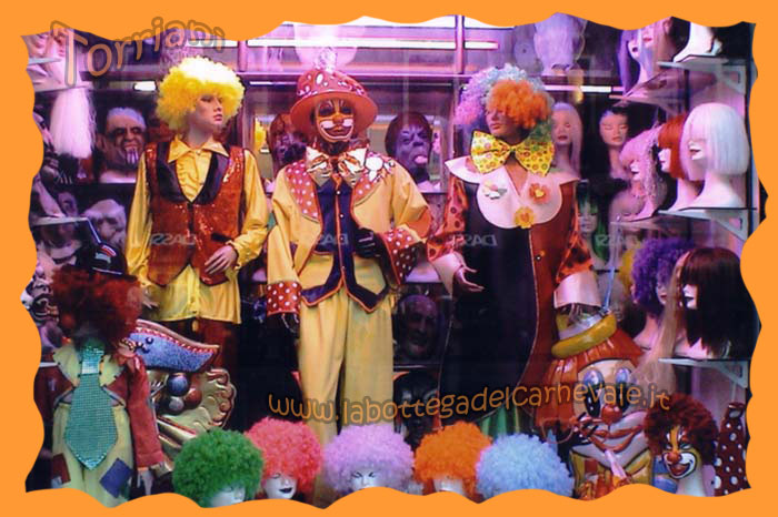 da Torriani vendita costumi clown pagliacci e tutto per il circo