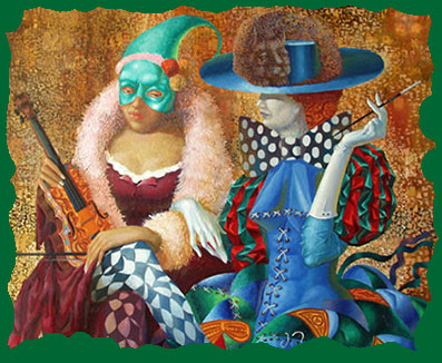 Maschere di Carnevale: Art Gallery Amsterdam