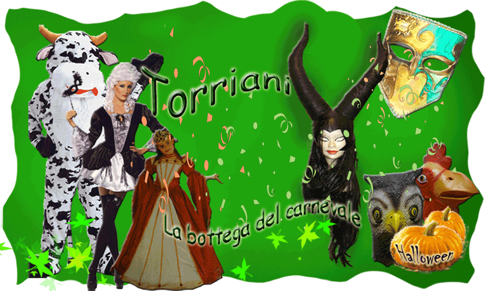 Torriani La Bottega del Carnevale, a Milano, via Mercato, 5, articoli halloween, carnevale, feste