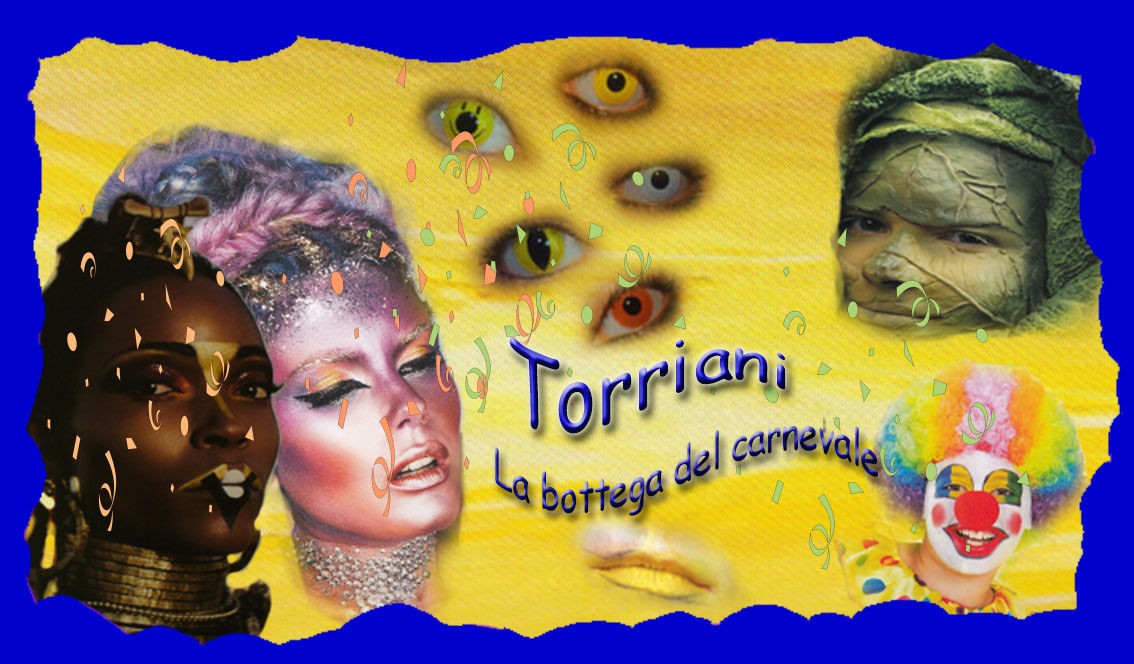 Torriani La Bottega del Carnevale tutto per make up e trucchi teatrali